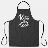 Kiss The Cook, Funny Cook Novelty Geschenk Schürze (Vorderseite)