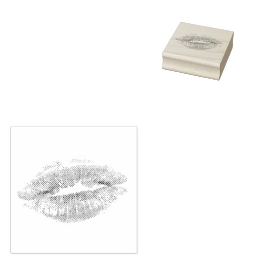 KISS | Tinte-Briefmarke Gummistempel (Stempel)