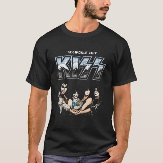Kiss - Tour 2017 T-Shirt (Vorderseite)