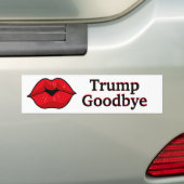 Kiss Trump Goodbye Autoaufkleber (Auf Auto)