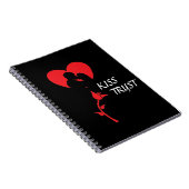 KISS TRYST SPIRAL NOTEBOOK NOTIZBLOCK (Rechte Seite)
