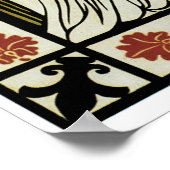 Kiss Vintag William H Bradley Poster (Ecke)