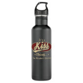 KISS-Wasserflasche, KISS-Wasserflasche Edelstahlflasche (Vorderseite)