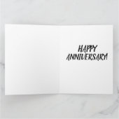 KISS WEDING JAHRESGRÜNDKARTEN KARTE (Innenseite)