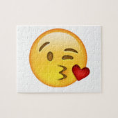 Kiss werfen - Emoji Puzzle (Horizontal)