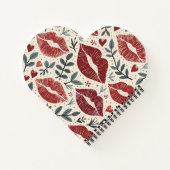 Kiss-Zeichen Notizblock (Rückseite)