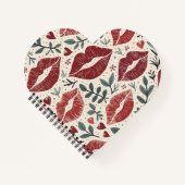 Kiss-Zeichen Notizblock (Vorderseite)