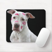 Kissable Pitbull Mousepad (Mit Mouse)