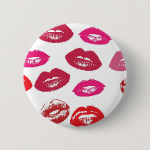 Kissbare Lippen (Küsseln der Lippen, Rot und Rosa