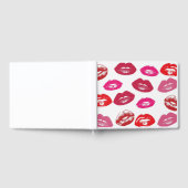 Kissbare Lippen (Küsseln der Lippen, Rot und Rosa Gästebuch (Voll)