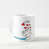 kissboy kaffeetasse (Vorderseite Links)