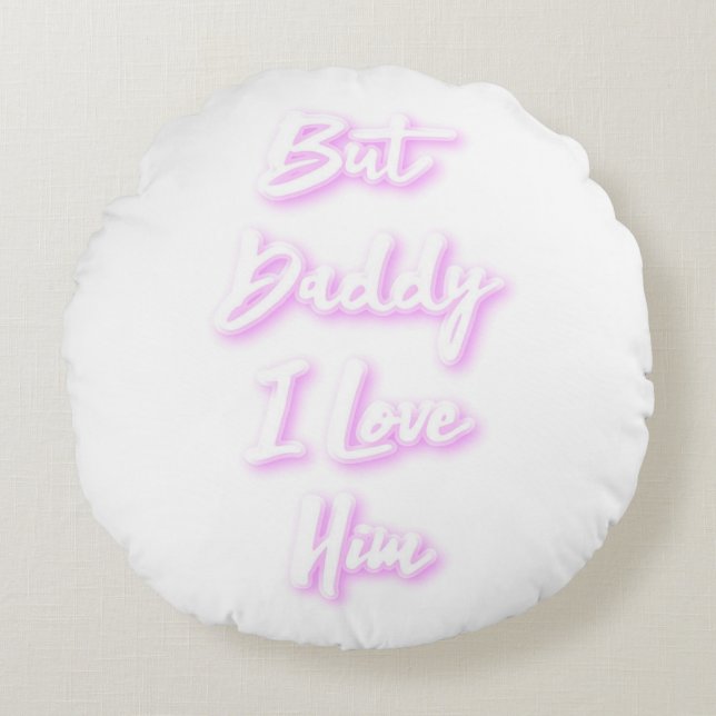 Kissen "Aber Papa ich Liebe Ihm" (Vorderseite)