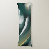 Kissen Abstrakter Trend Innendekoration Grün (Vorderseite Vertikal)