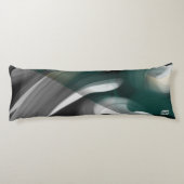 Kissen Abstrakter Trend Innendekoration Grün (Rückseite)