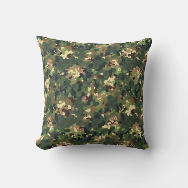 Kissen aus Camouflage (Vorderseite)