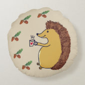 Kissen aus niedlichem Igel (Rückseite)