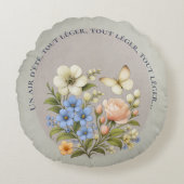 Kissen Boho ein botanischer Sommerlook (Vorderseite)