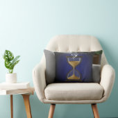 Kissen "Brew Time" – Design Sanduhr und Kaffee, El (Stuhl )