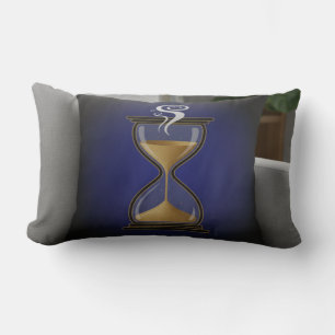 Kissen "Brew Time" – Design Sanduhr und Kaffee, El