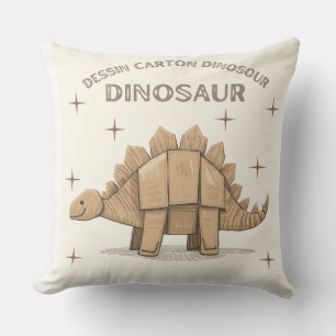 Kissen Cartoon-Dinosaurier