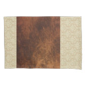 Kissen Case Beige Brown Muster Kissenbezug (Vorderseite)