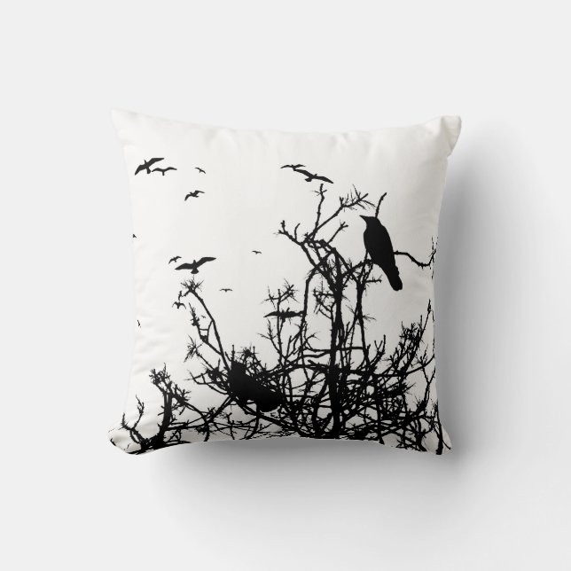 Kissen CROWS (Vorderseite)