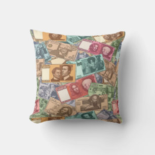 Kissen, das Geld bringt Kissen