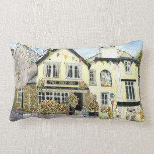 Kissen "des Schiffs-Gasthaus-(Fowey)"