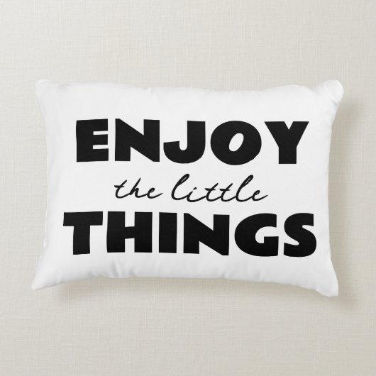 Kissen ENJOY (Rückseite)