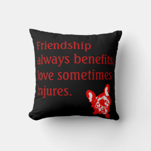 Kissen French Bulldog weise
