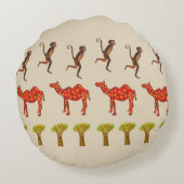 Kissen für afrikanische Tiere Niedlich Art (Rückseite)