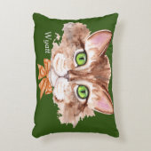 Kissen für Baby Boys Zimmer mit Cat (Vorderseite(Vertikal))