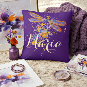 Kissen für den Spritzer der Libelle