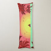 Kissen für die Beach Illustration (Rückseite (Vertikal))