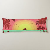 Kissen für die Beach Illustration (Rückseite)