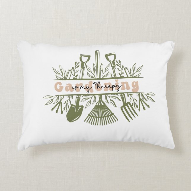 Kissen für Gartenliebhaber (Vorderseite)