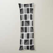 Kissen für geometrische Quadrate (Rückseite (Vertikal))