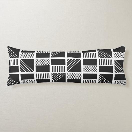 Kissen für geometrische Quadrate (Vorderseite)