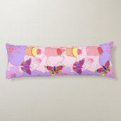 Kissen für soziale Schmetterlinge (Rückseite)