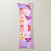 Kissen für soziale Schmetterlinge (Rückseite (Vertikal))