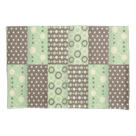 Kissen, grün und braun kissenbezug