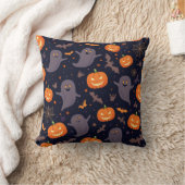 Kissen (Halloween-Schnittkürbis) (Decke)