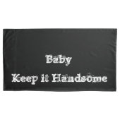 Kissen Hüllen Behielt es ansprechend Schwarz Kissenbezug (Vorderseite)