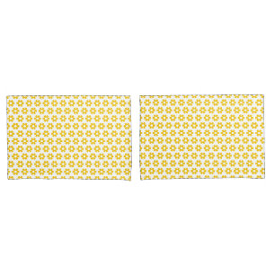 Kissen - Hüllen - Gelbe Flocken Kissenbezug