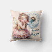 Kissen im Core-Stil in Paste Pink & Blue (Rückseite)