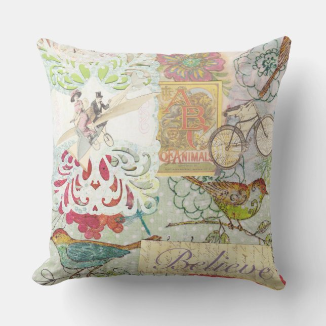 Kissen im Freien (Vorderseite)