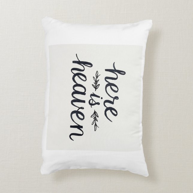 Kissen in den Himmel (Rückseite(Vertikal))