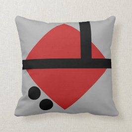 Kissen in der modernen abstrakten Art