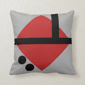 Kissen in der modernen abstrakten Art