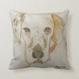 Kissen Jäger und Hund
